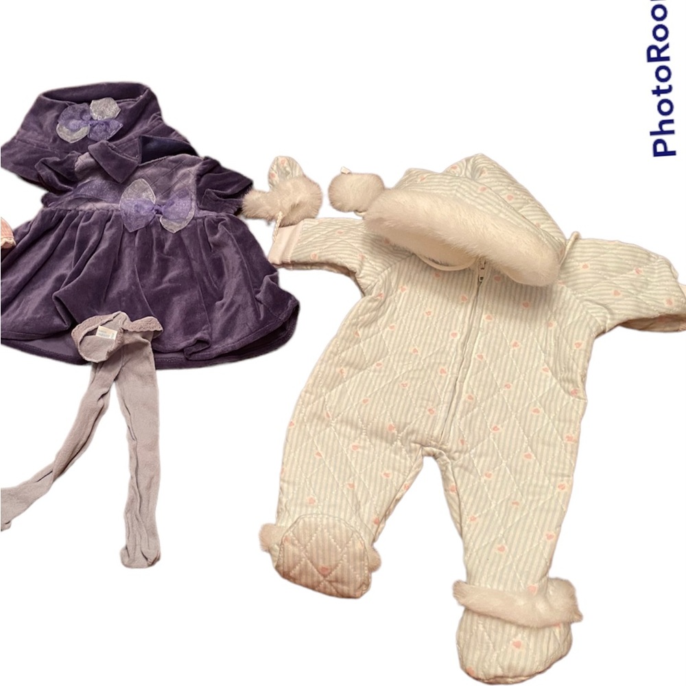 Lot of Bitty Baby Clothes - 2 Outfits